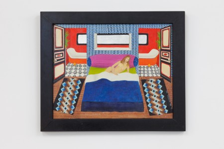 Ida Szigethy, GLEICHUNG MIT ZWEI BADEWANNEN, 1971, Oil on cardboard, 40x50 cm
